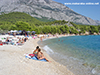 Makarska cvitacka beach